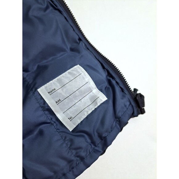 UNIQLO Boy's Size 11-12 Navy Blue Ultra Light Vest Zip Jacket Coat - Picture 5 of 10